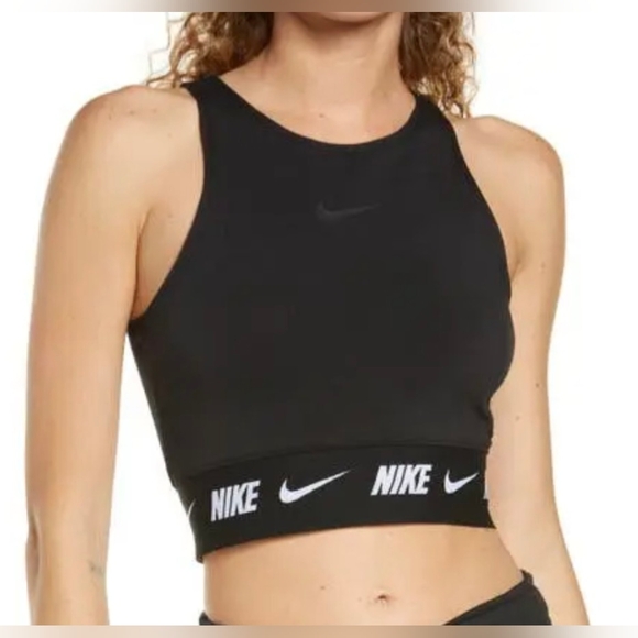 Womens Nike Nsw Tape Crop Top - Picture 1 of 6